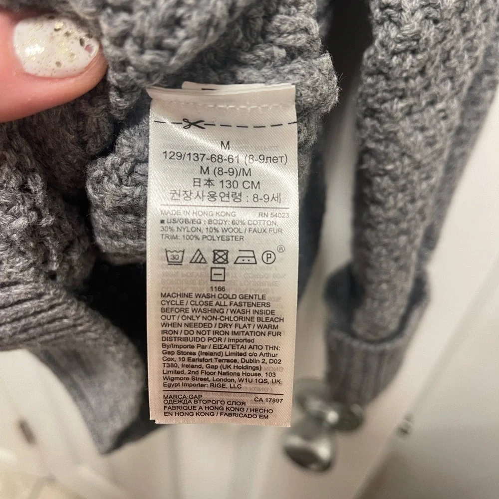 GAP Men's Charcoal Turtleneck Sweater
